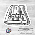 Art Camp CYO Sticker