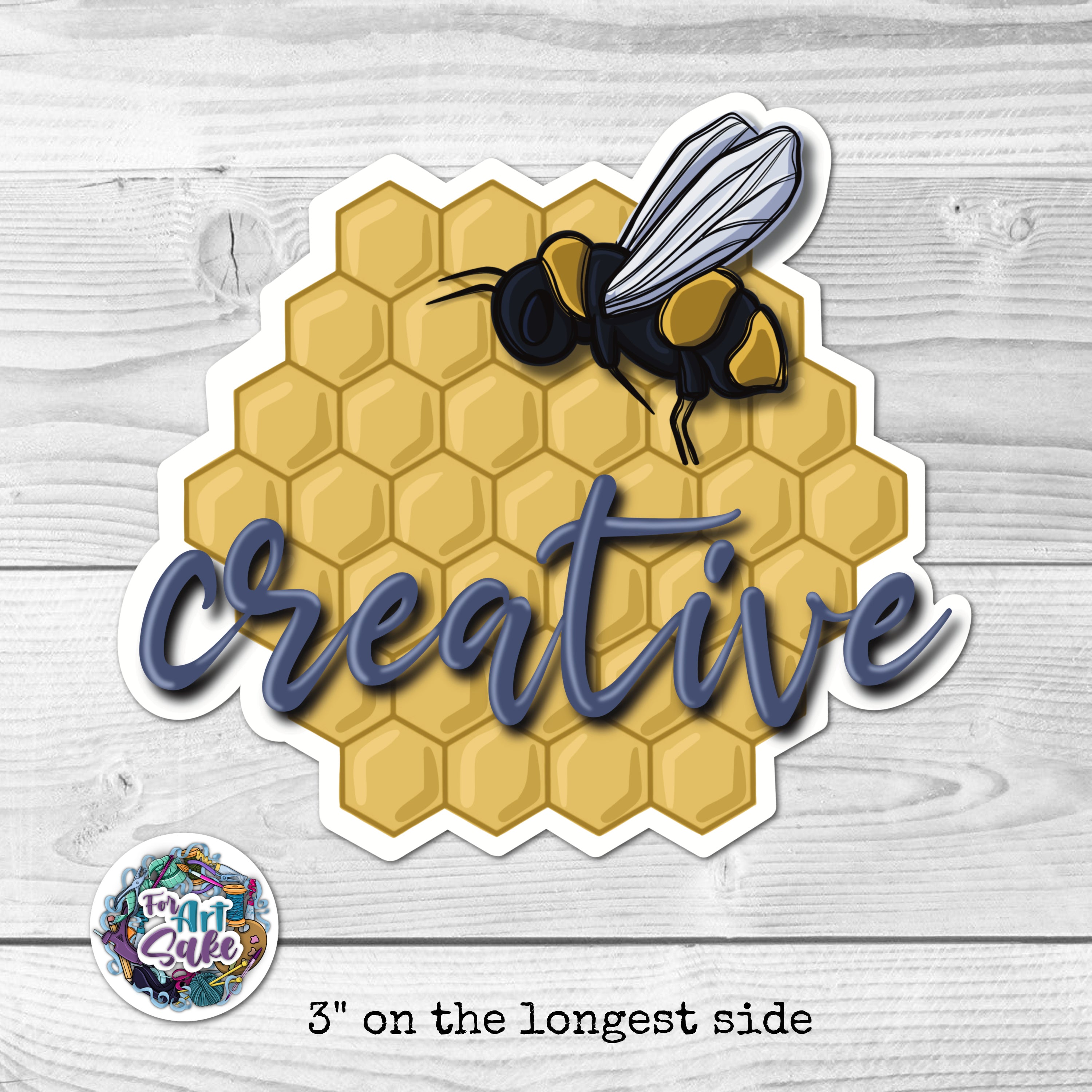 Bee Creative- Honeycomb Sticker