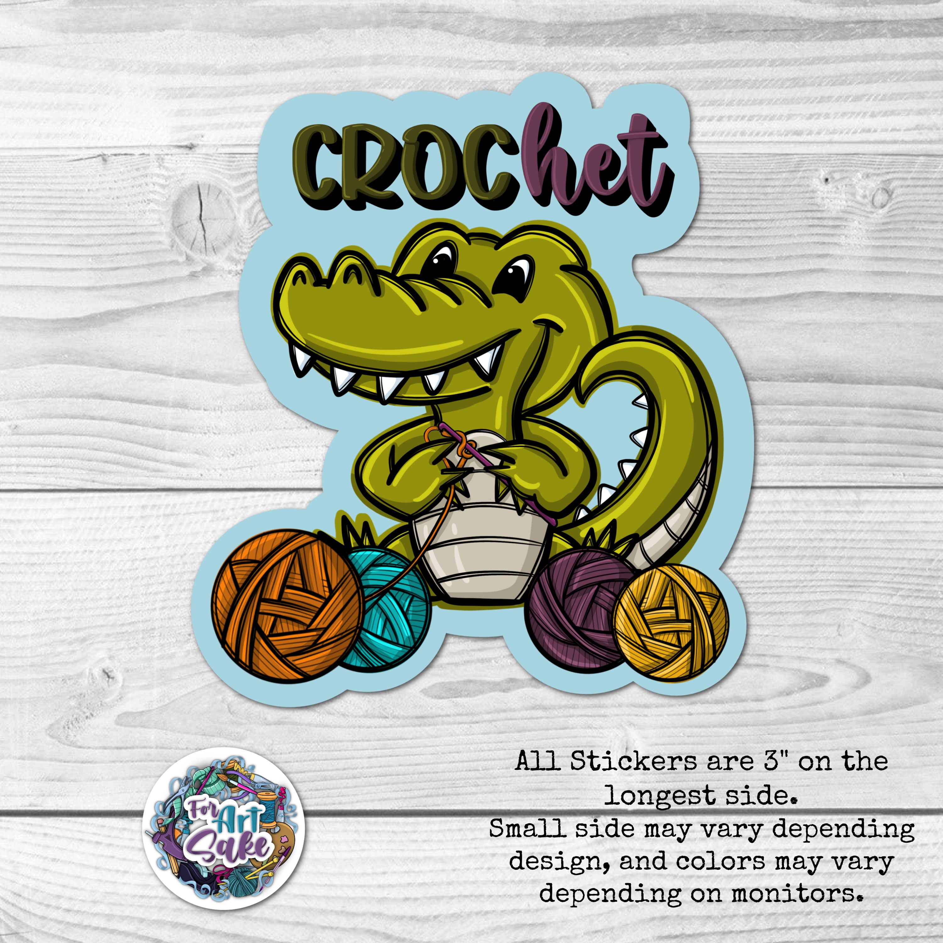 CROChet Sticker