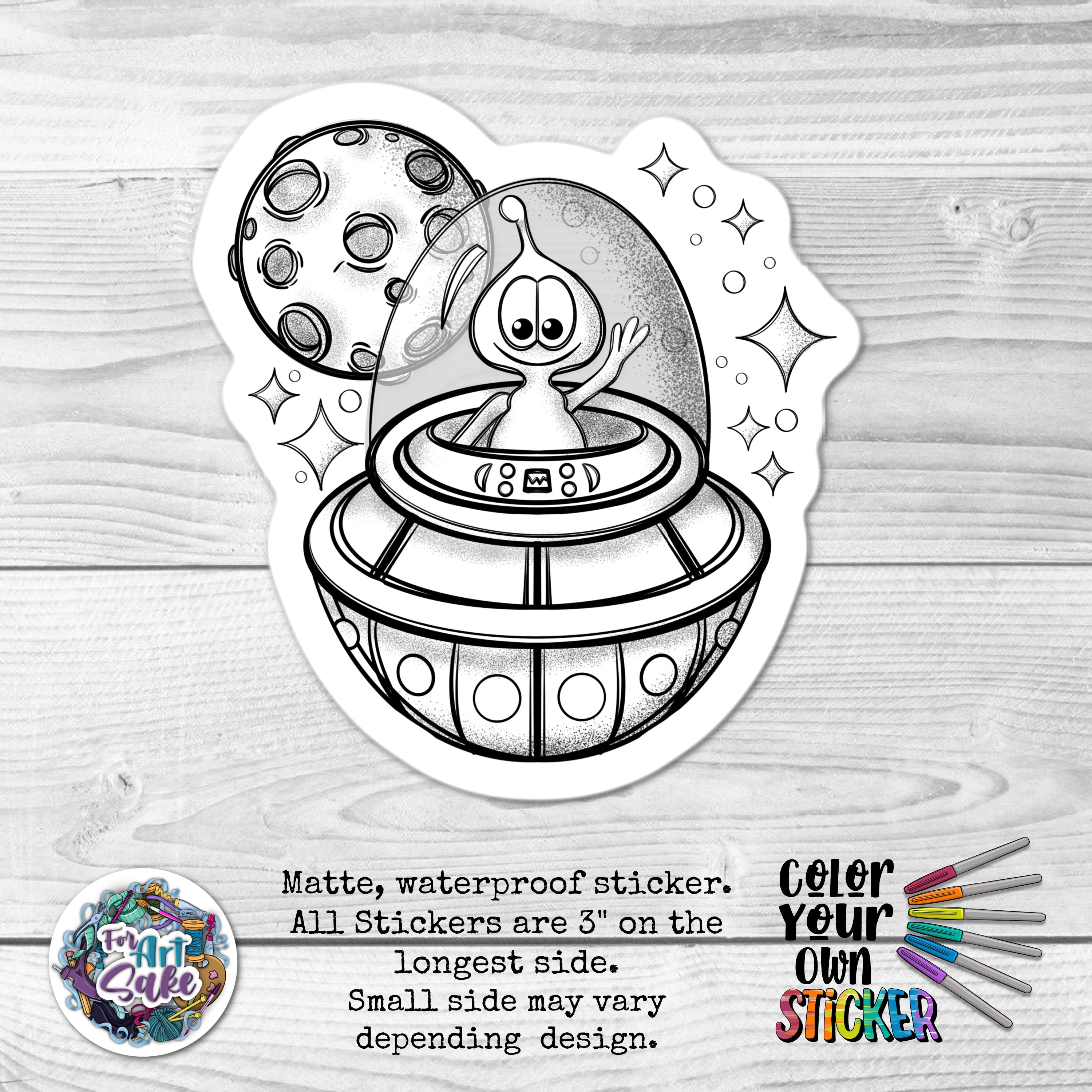 Alien CYO Sticker
