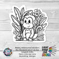Monkey CYO Sticker