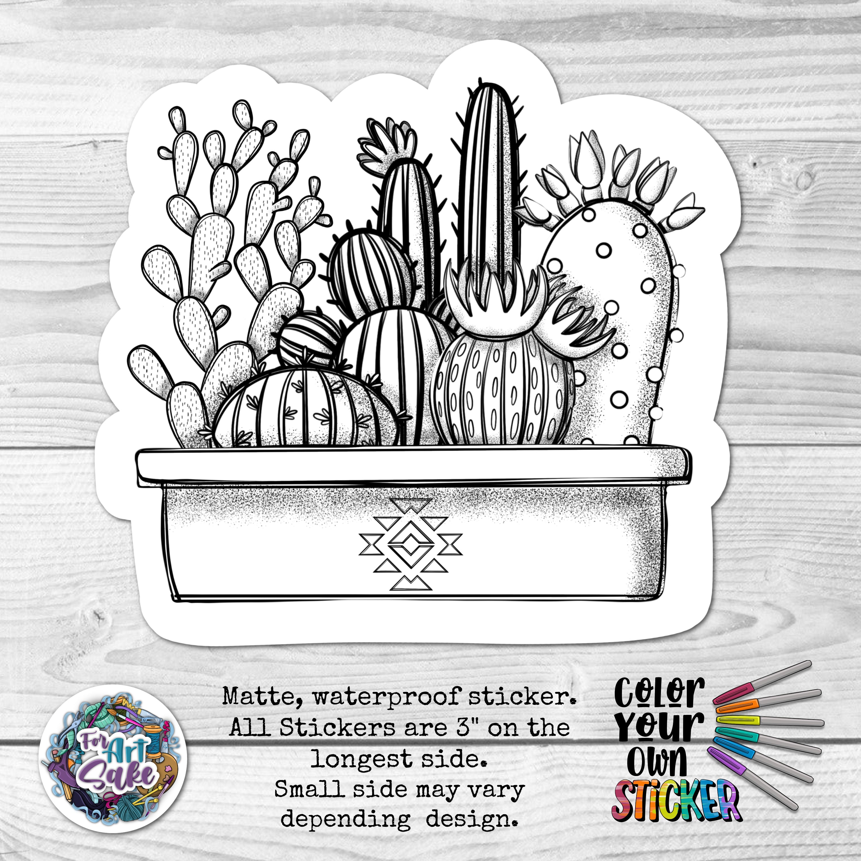 Cactus CYO Sticker