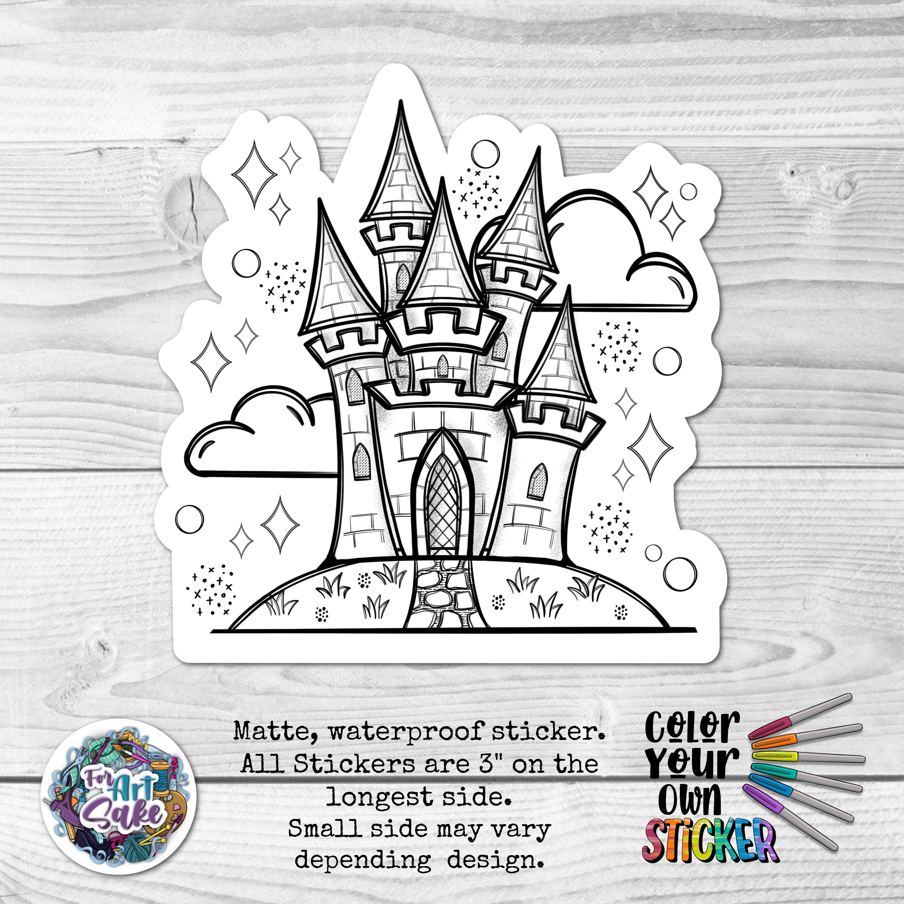Castle CYO Sticker