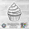 Cupcake CYO Sticker