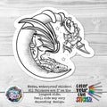 Dragon Moon CYO Sticker