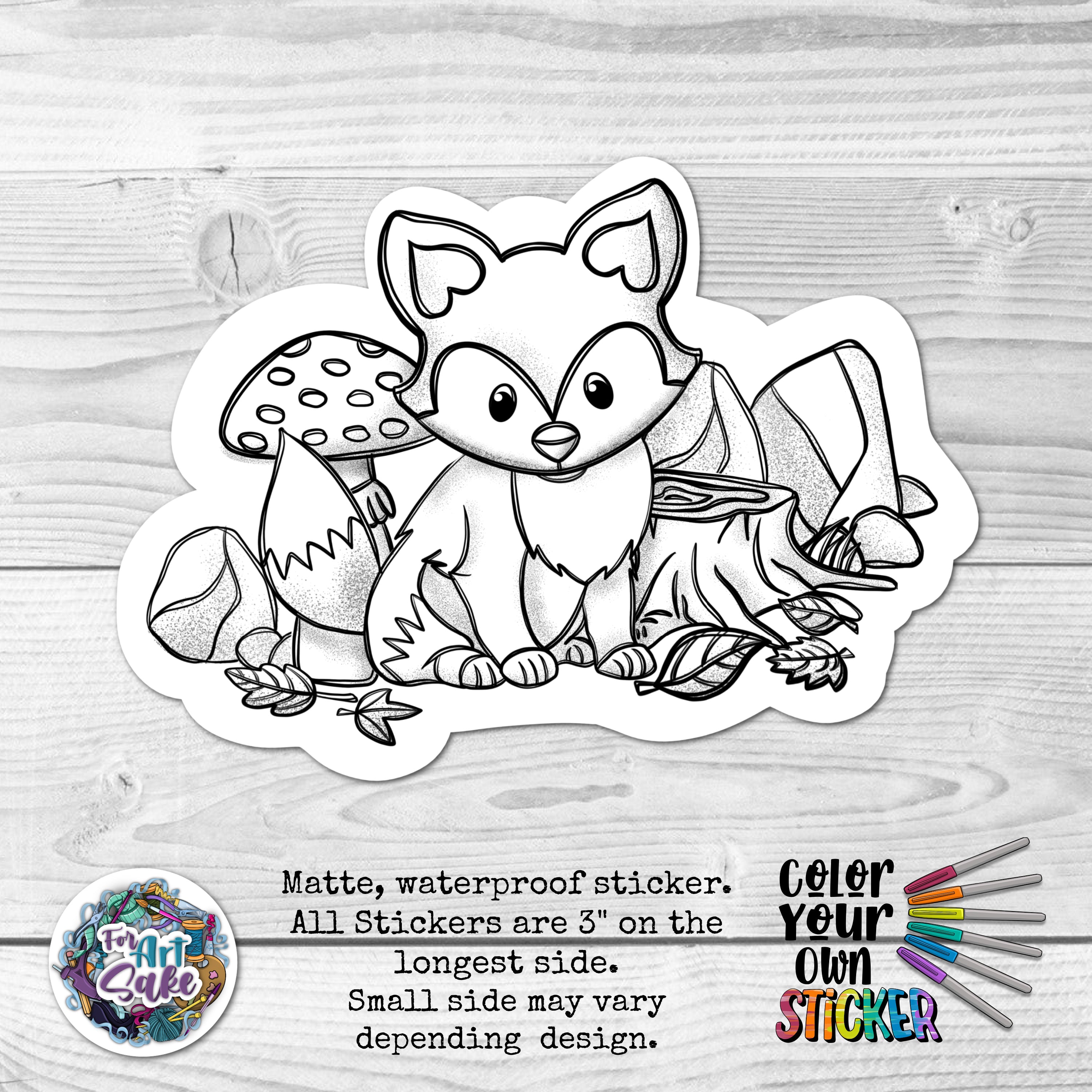 Fox CYO Sticker