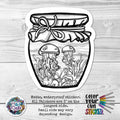 Jelly Jar CYO Sticker