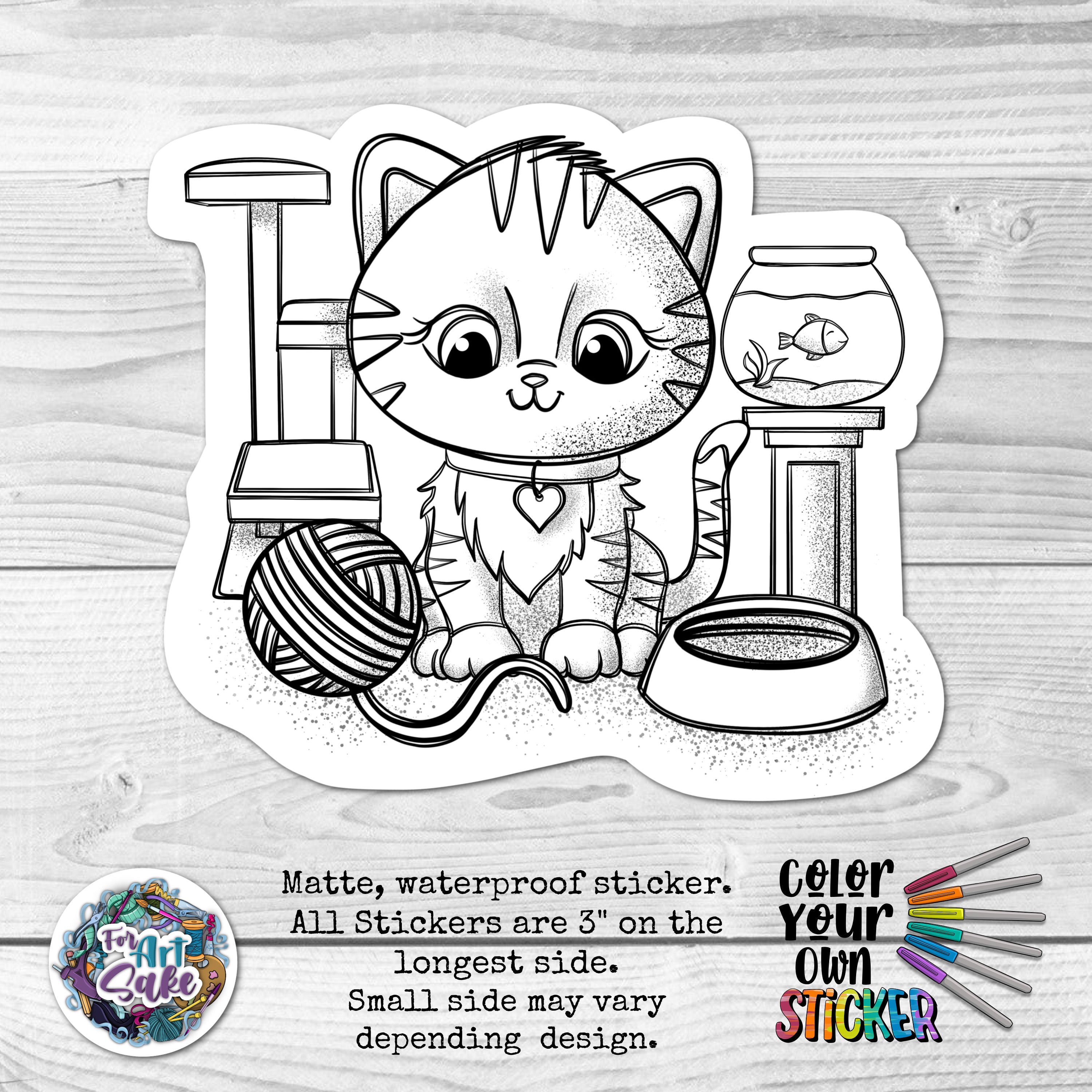 Kitty CYO Sticker