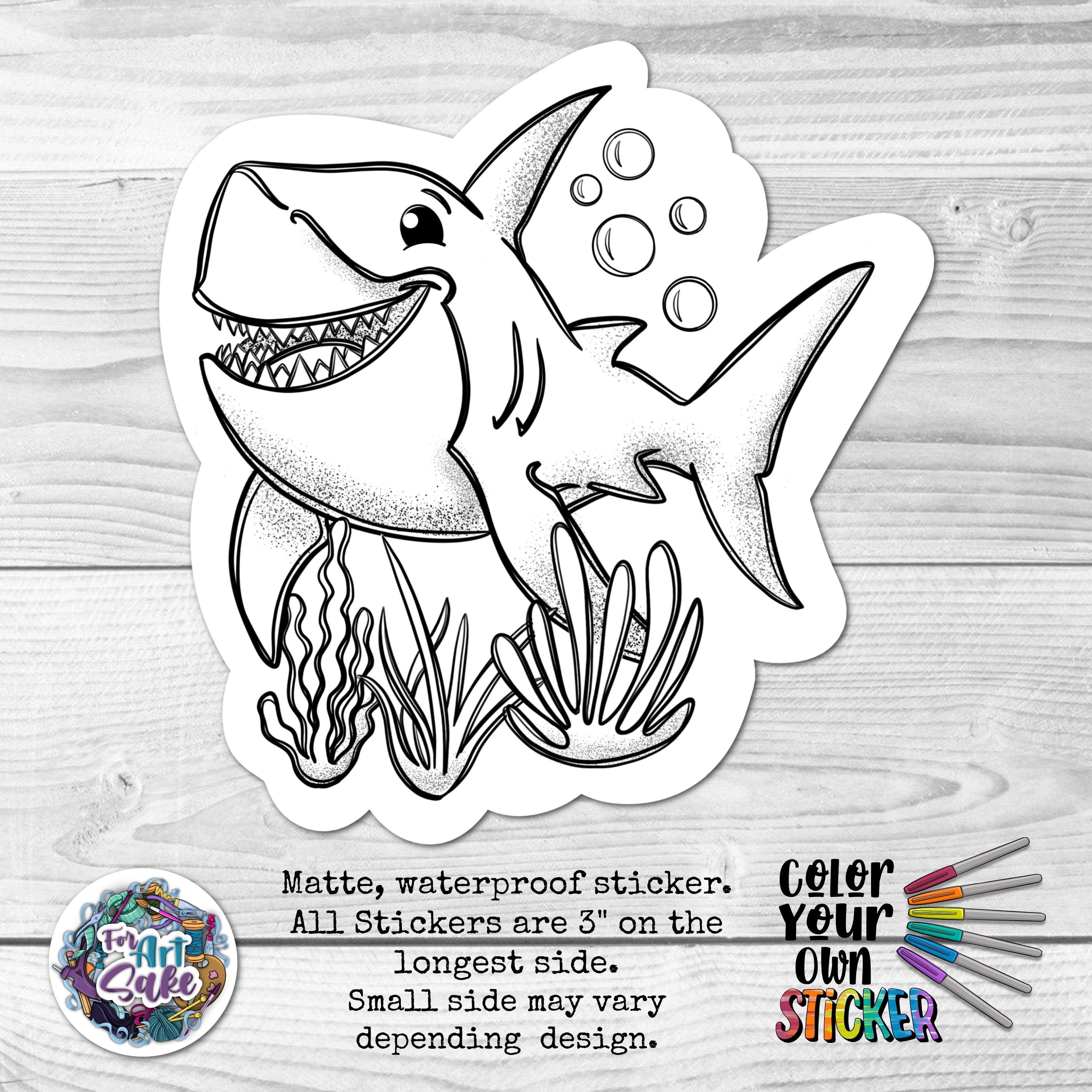Shark CYO Sticker