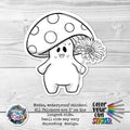 Shruber Mushroom CYO Sticker