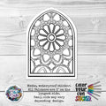 Stained Glass CYO Sticker