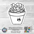 Succulent Plant CYO Sticker