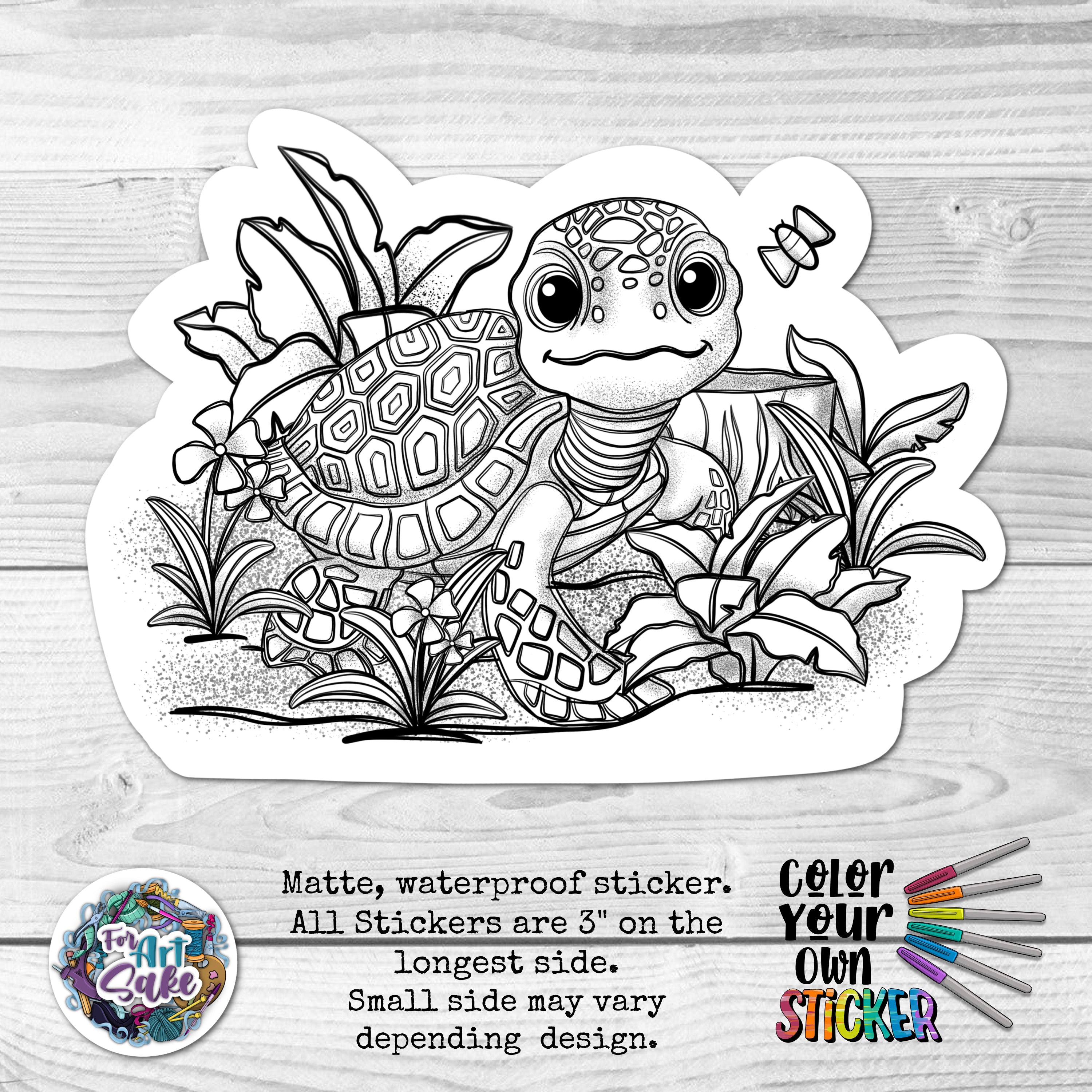 Turtle CYO Sticker