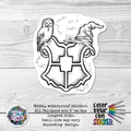 Wizard Crest CYO Sticker