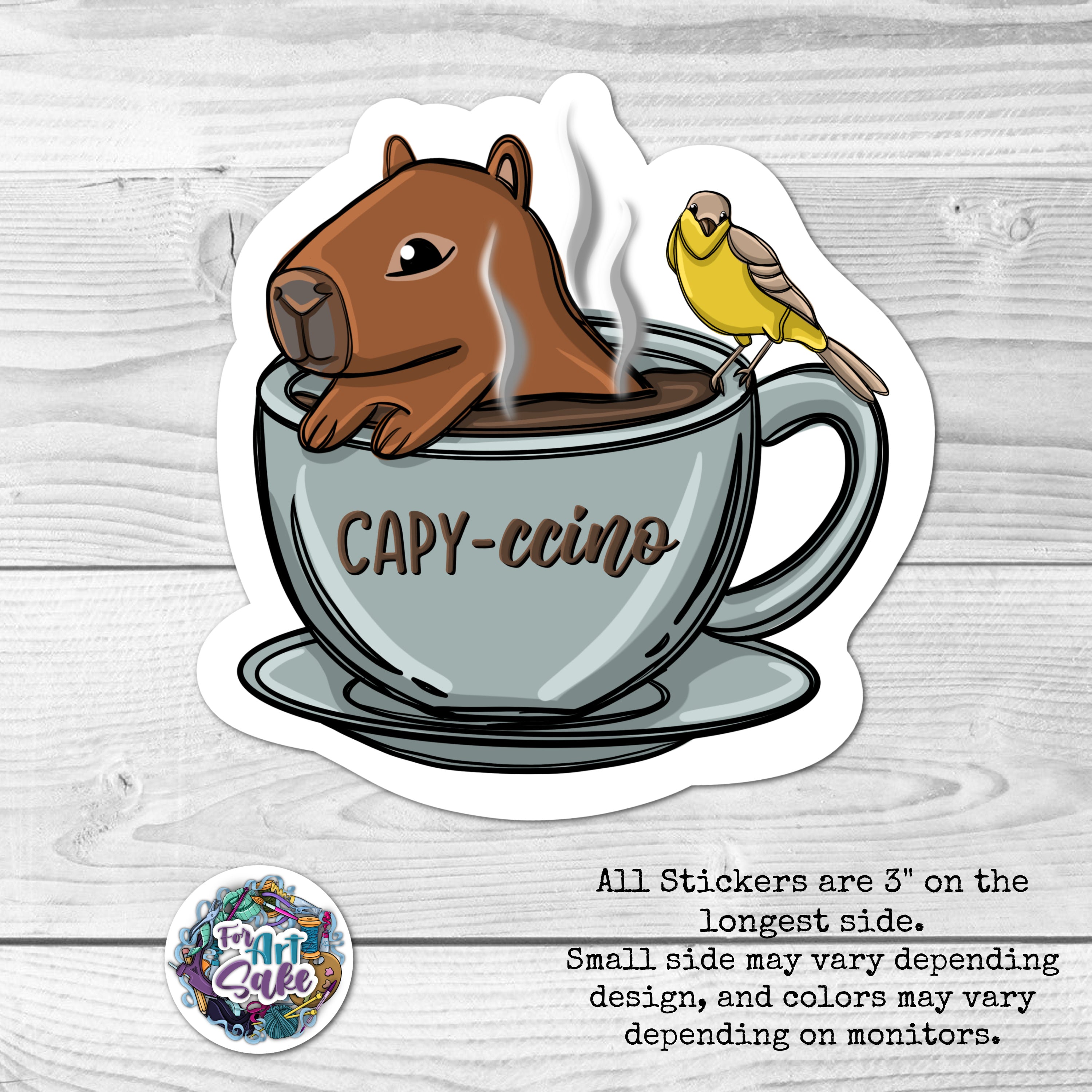 Capy-ccino- A Capybara Cappuccino!