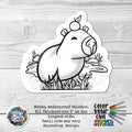 Capybara CYO Sticker