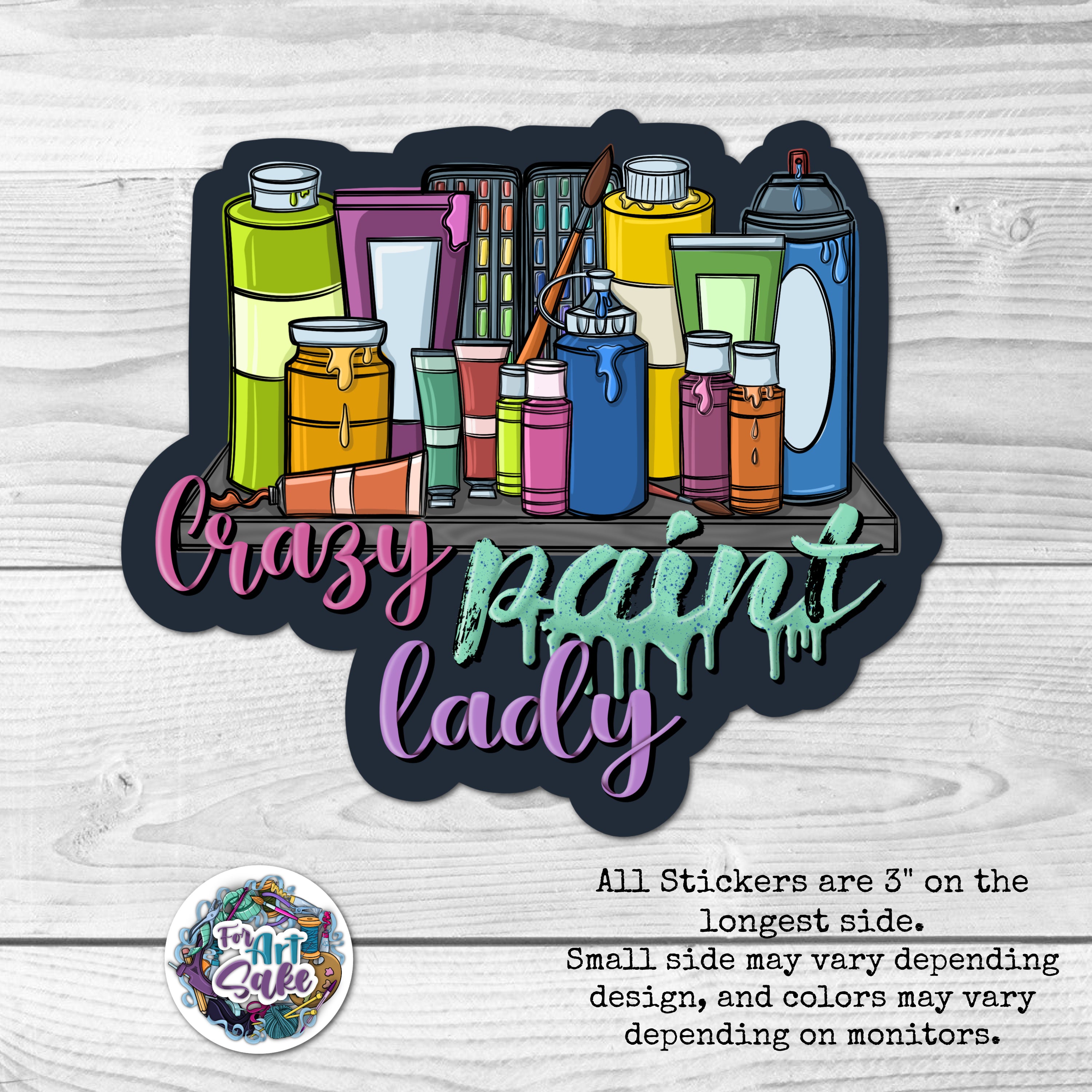 Crazy Paint Lady