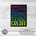 Creative Words Sticker