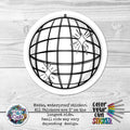 Disco Ball CYO Sticker