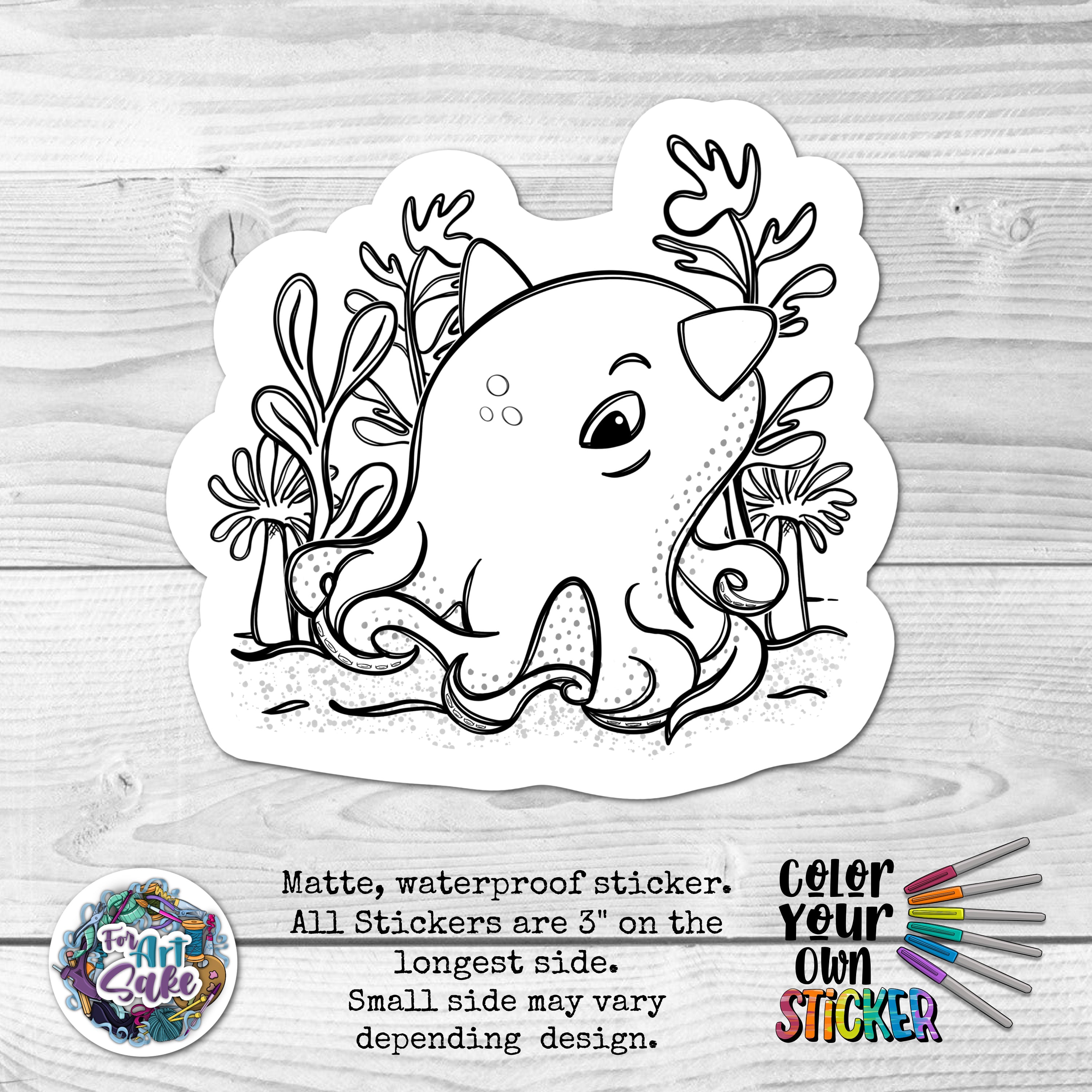 Dumbo Octopus CYO Sticker