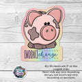 Embrace Change Piggy Bank- Sticker