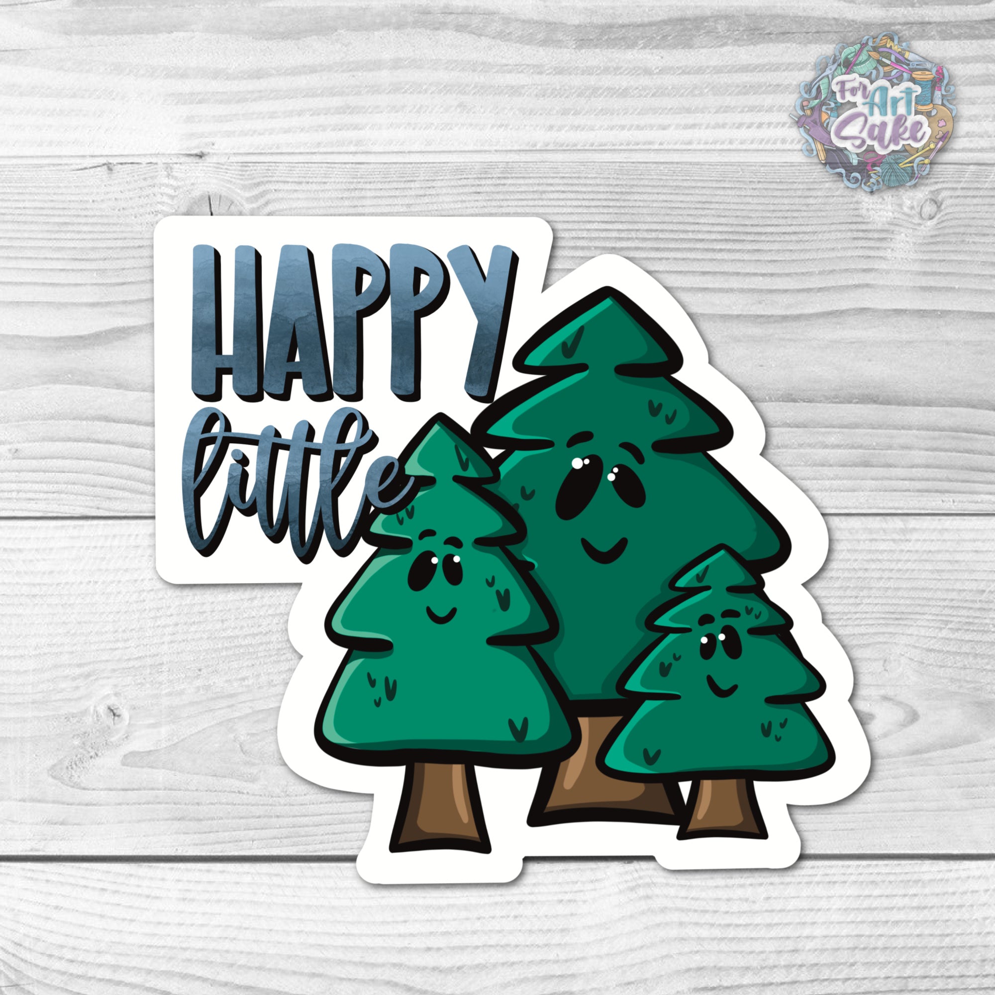 Happy Little Trees