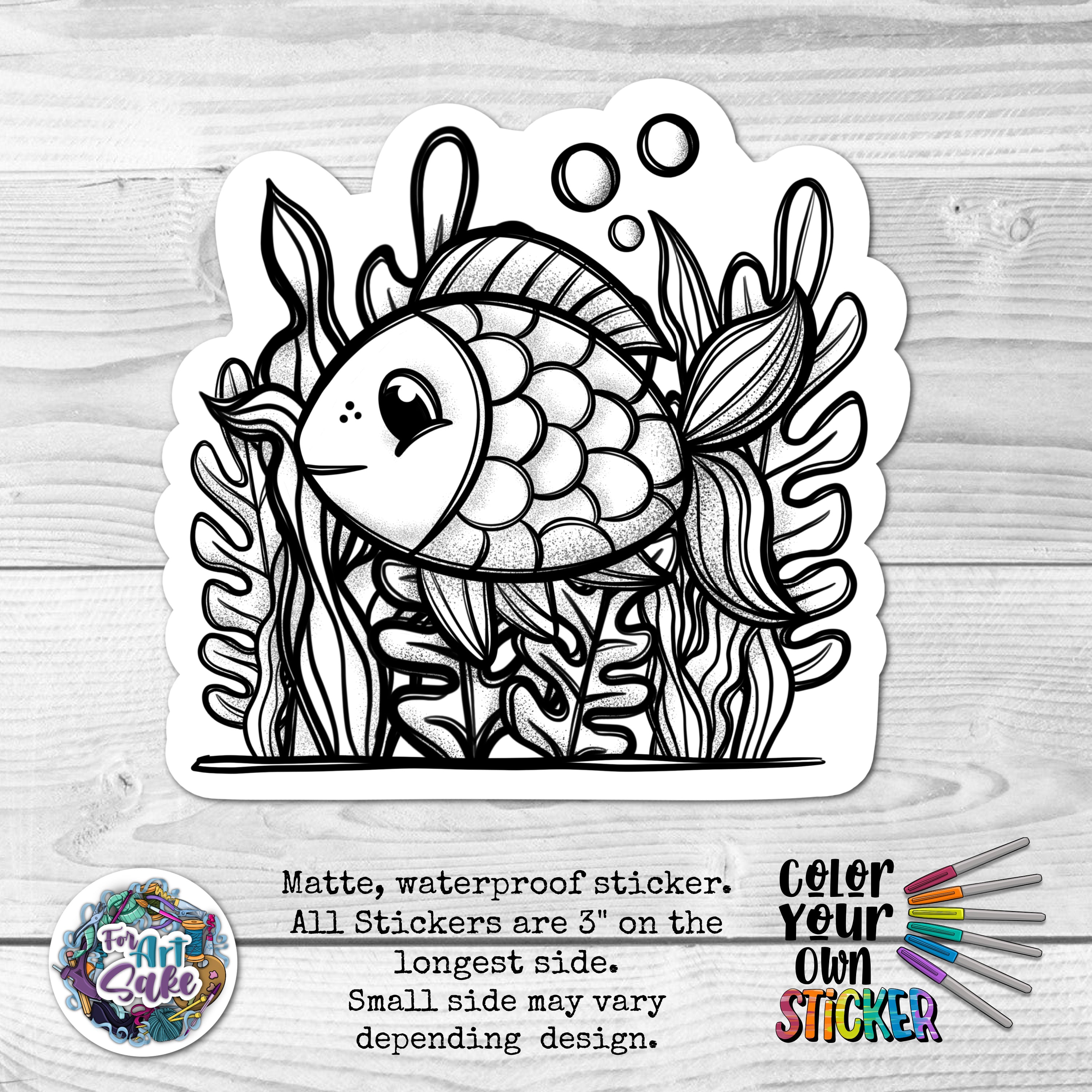 Fish CYO Sticker
