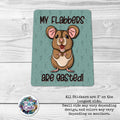 Flabbers are Gasted Sticker
