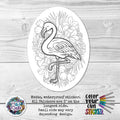 Flamingo CYO Sticker
