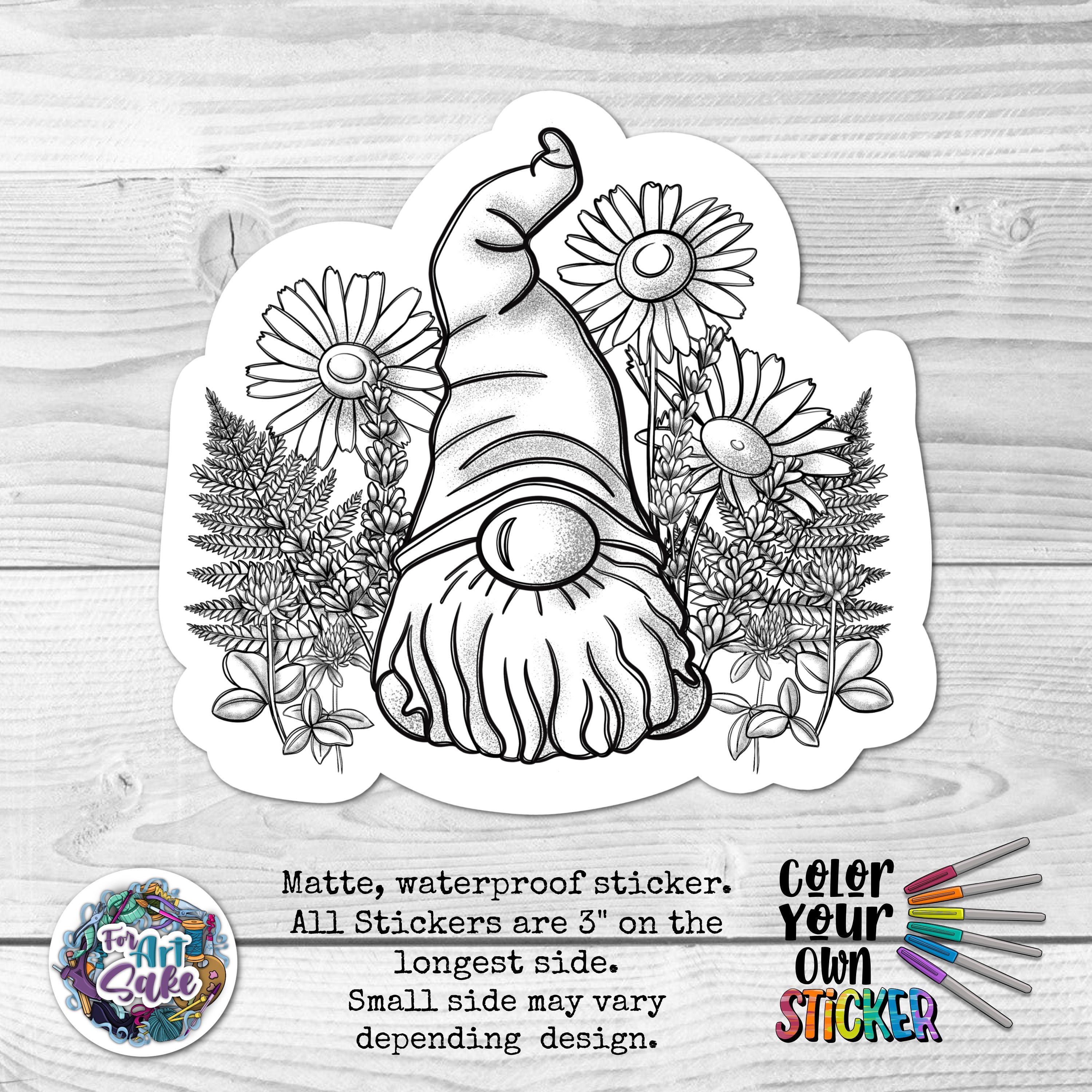 Gnome CYO Sticker