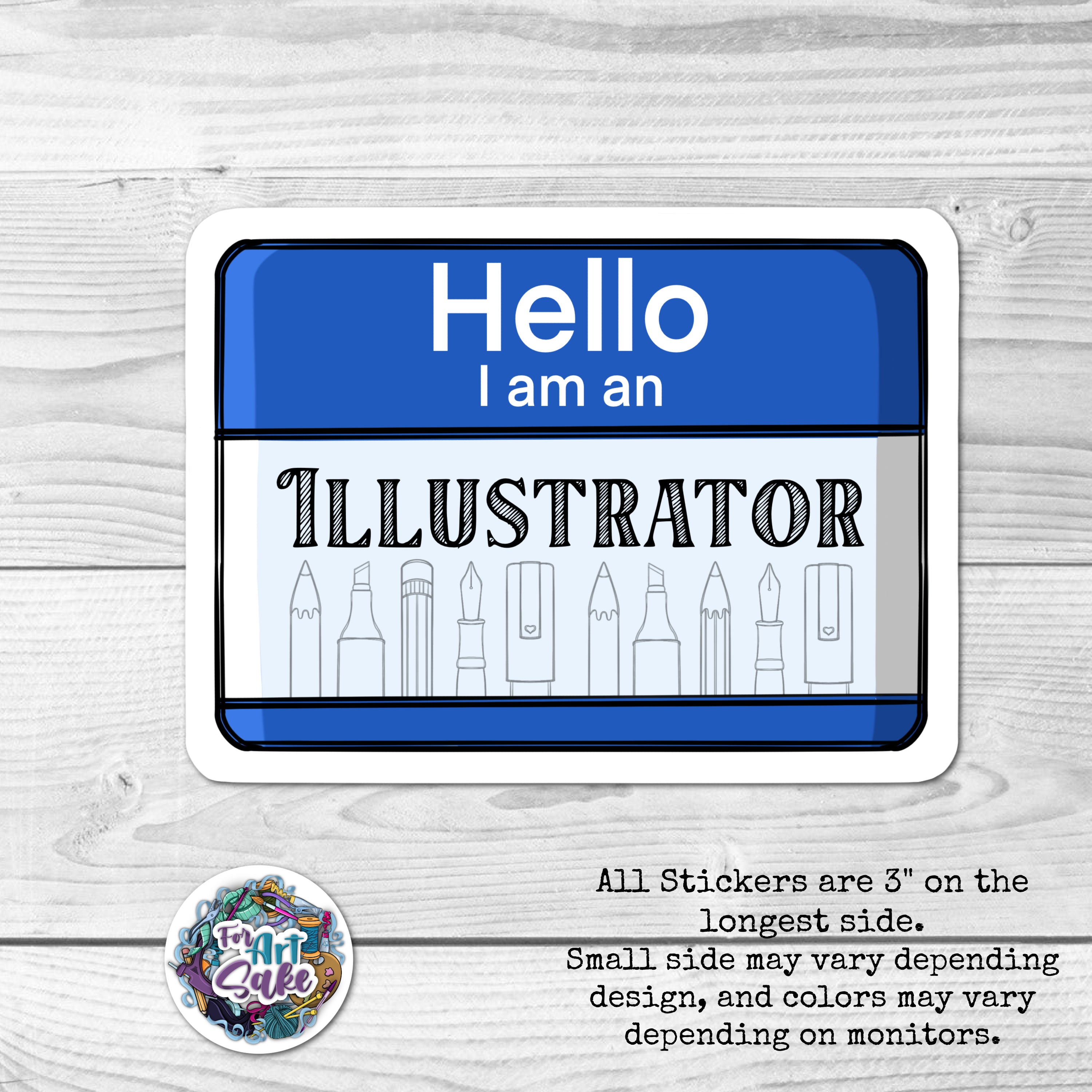 Hello I Am An: Illustrator