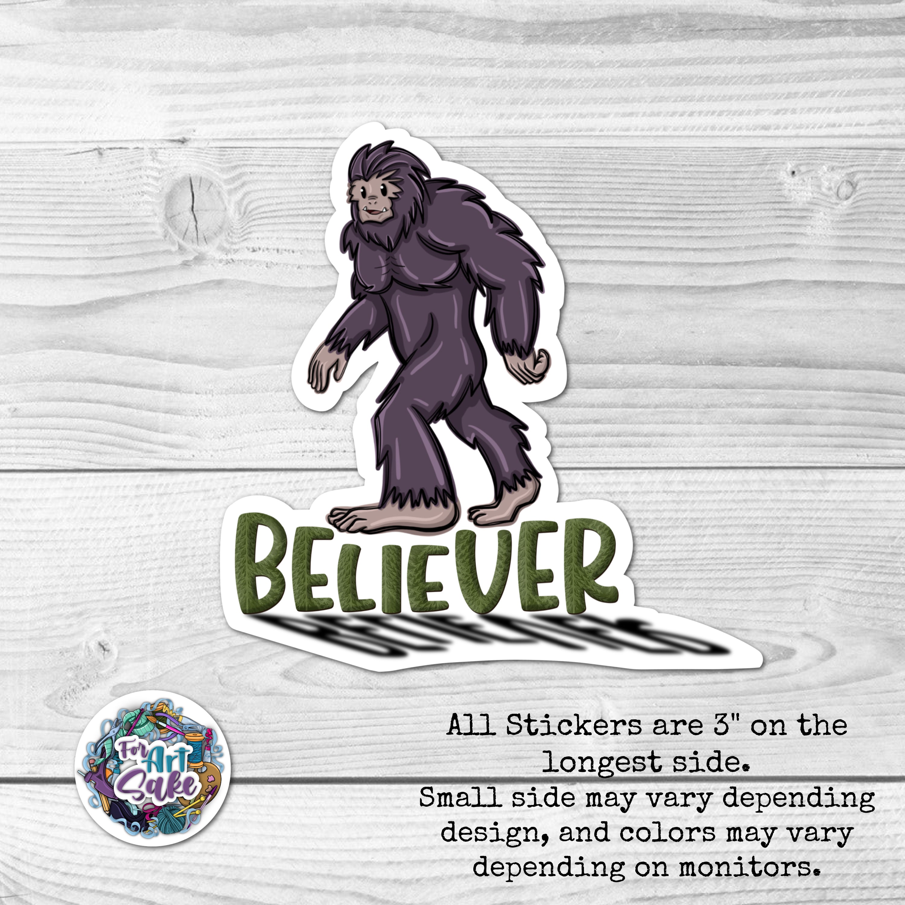 Believer- Bigfoot:  Cryptid Series
