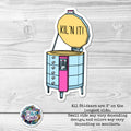 Kil'n It! Sticker:  3"H x 1.5"W