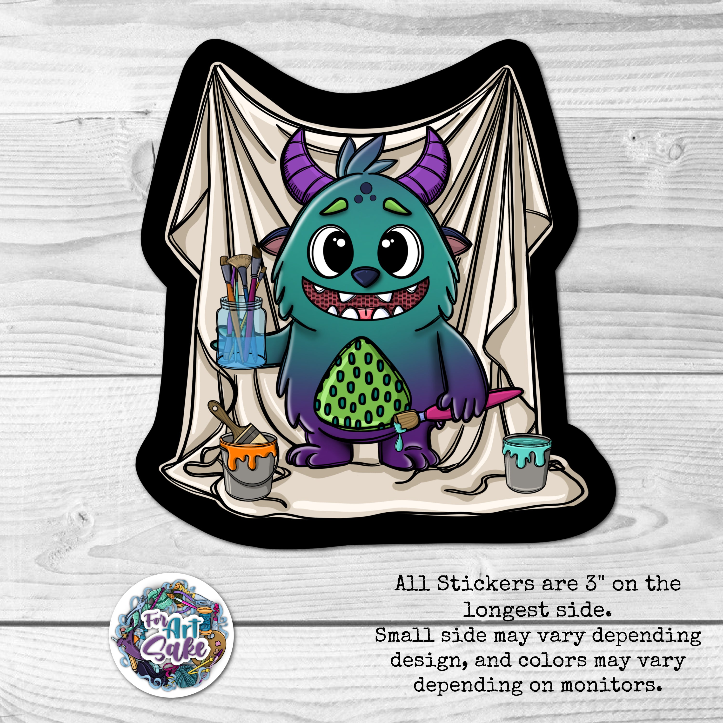 Monster Mash-terpiece- Sticker