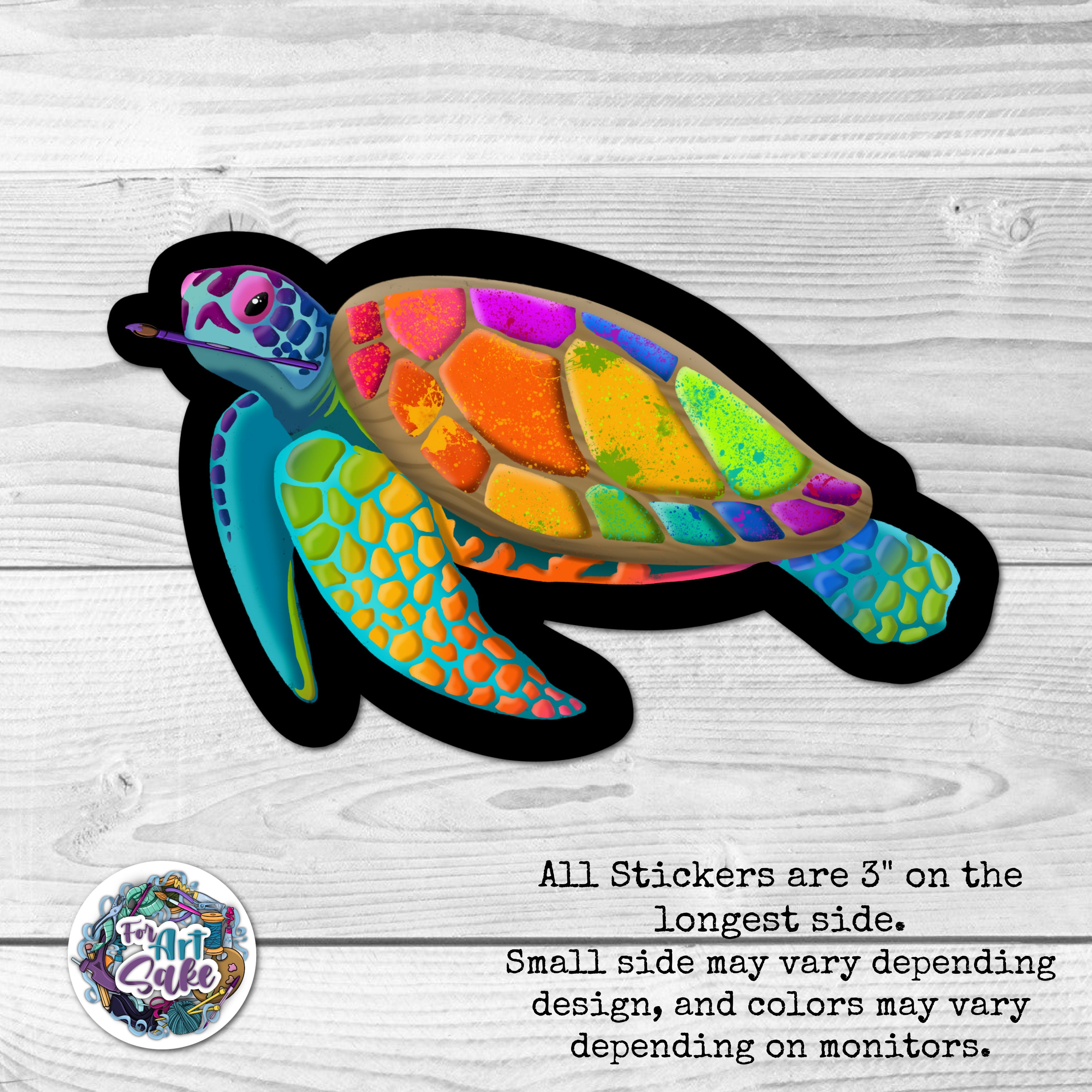 Neon Turtle