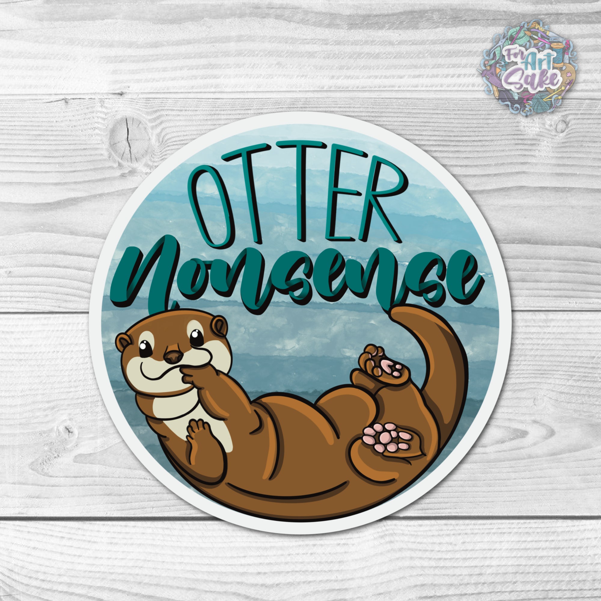 Otter Nonsense!  Cute Otter Pun