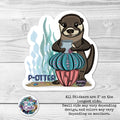 P-Otter the Potter! Sticker