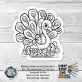Peacock CYO Sticker