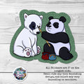 Polar & Panda Sticker