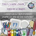 Pottery Graphics Bundle- Marketing Images