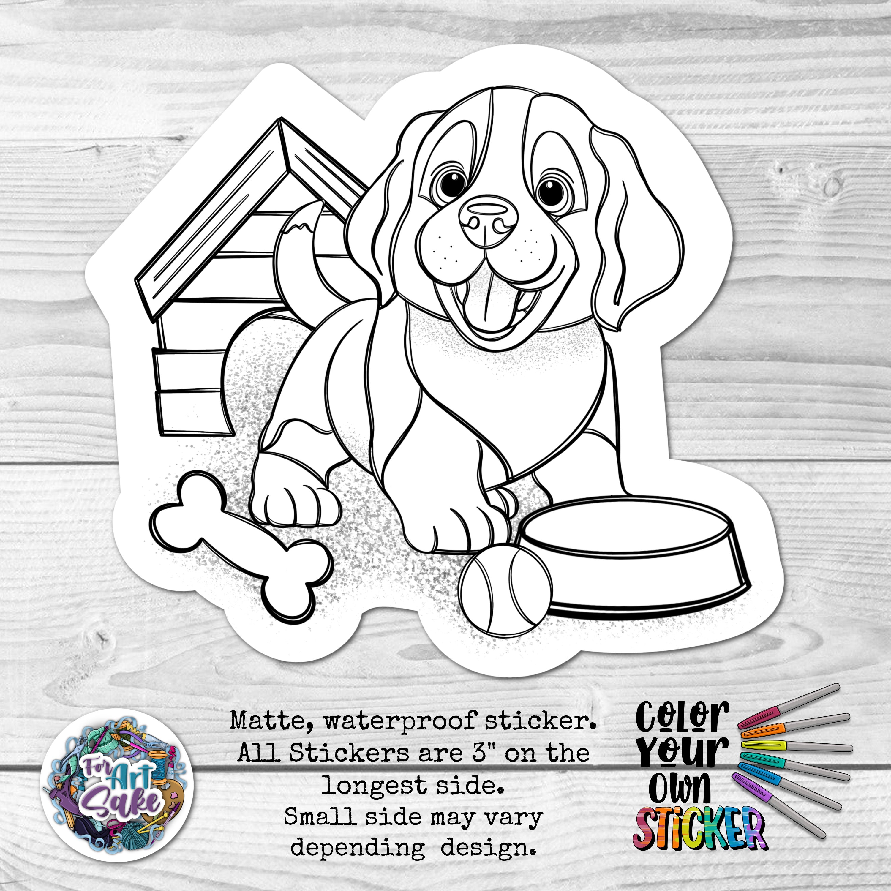 Puppy CYO Sticker