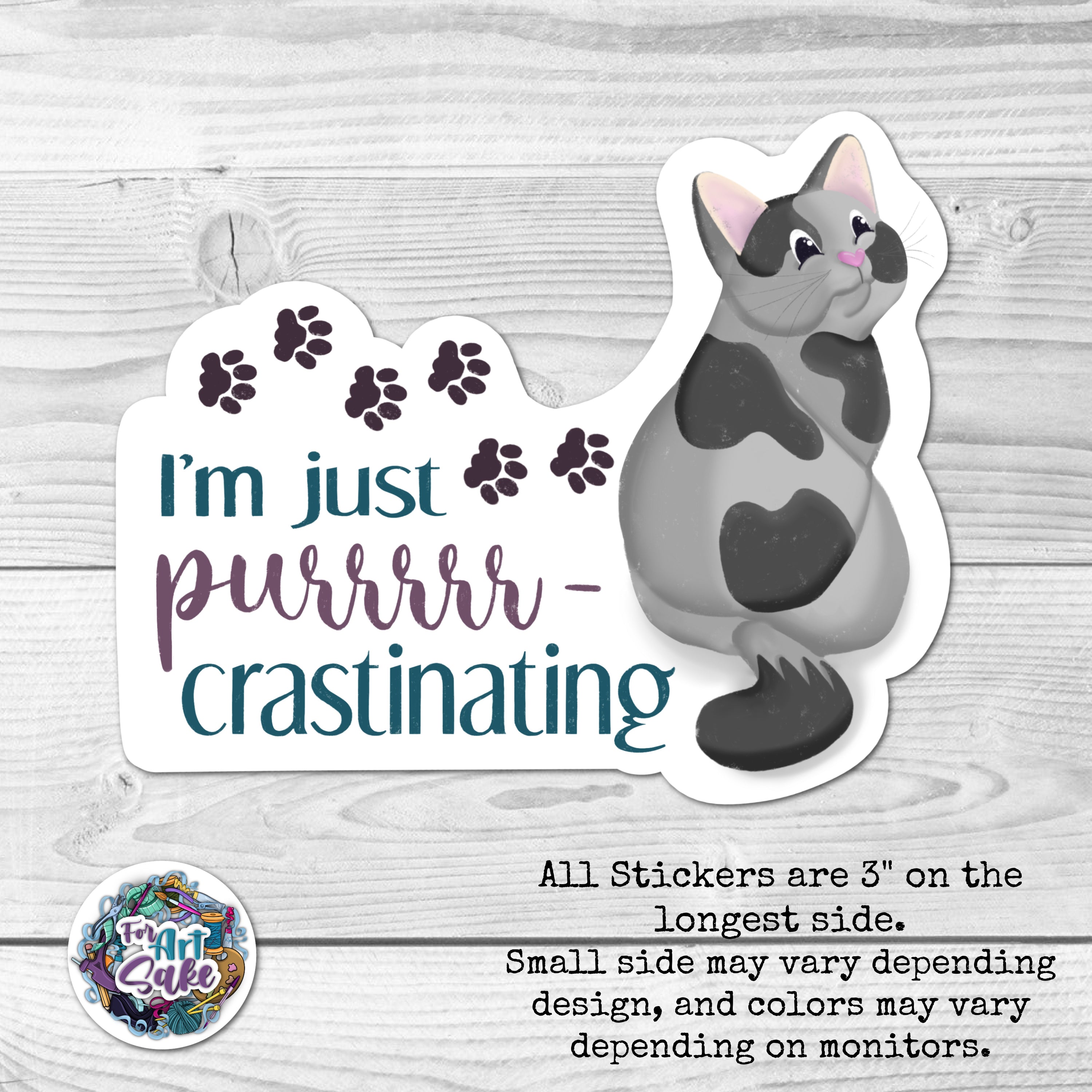 I'm Just Purrrr-Crastinating