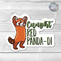 Caught Red Panda-D!  Red Panda Pun