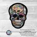 Skullist - Artsy Skull Sticker