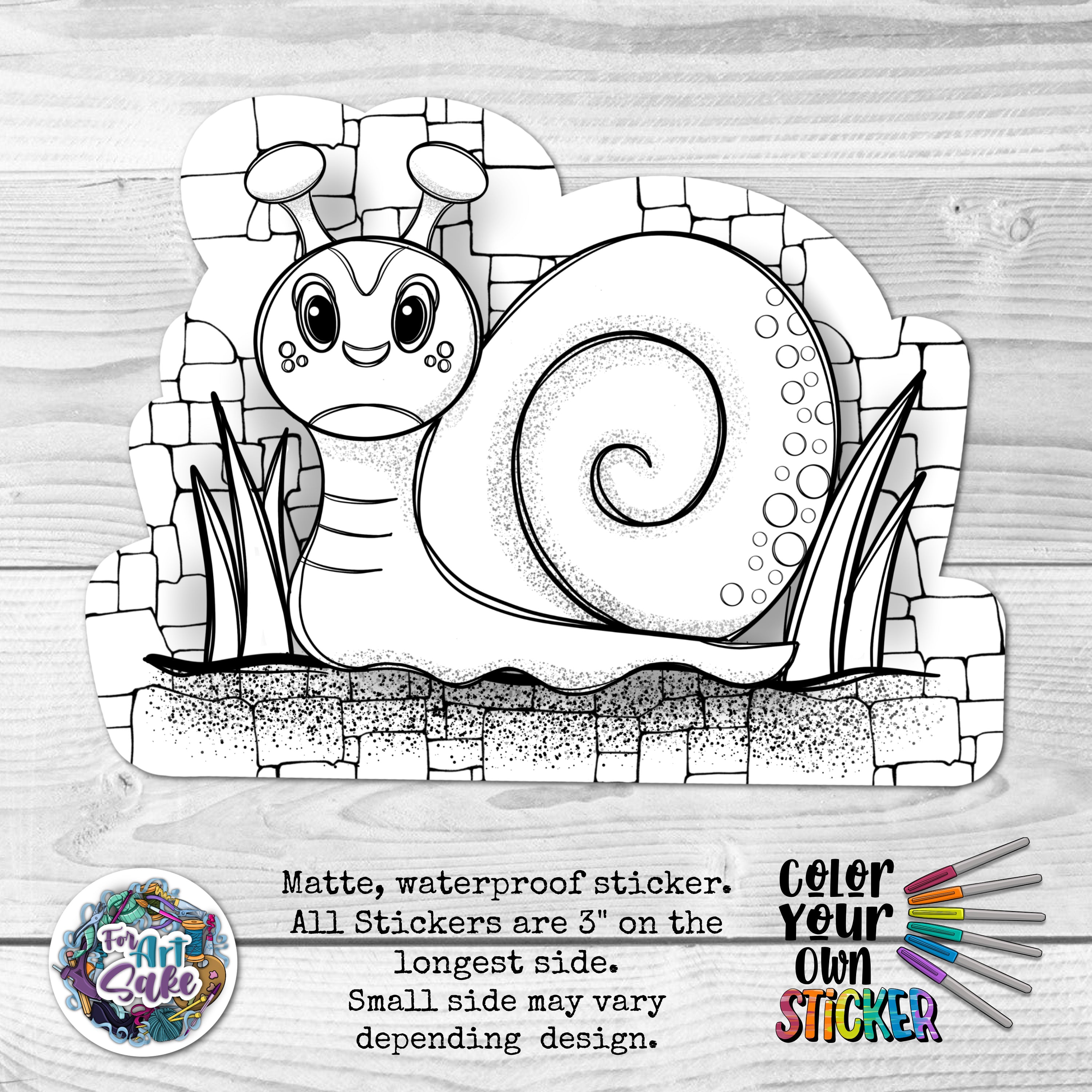 Snail CYO Sticker