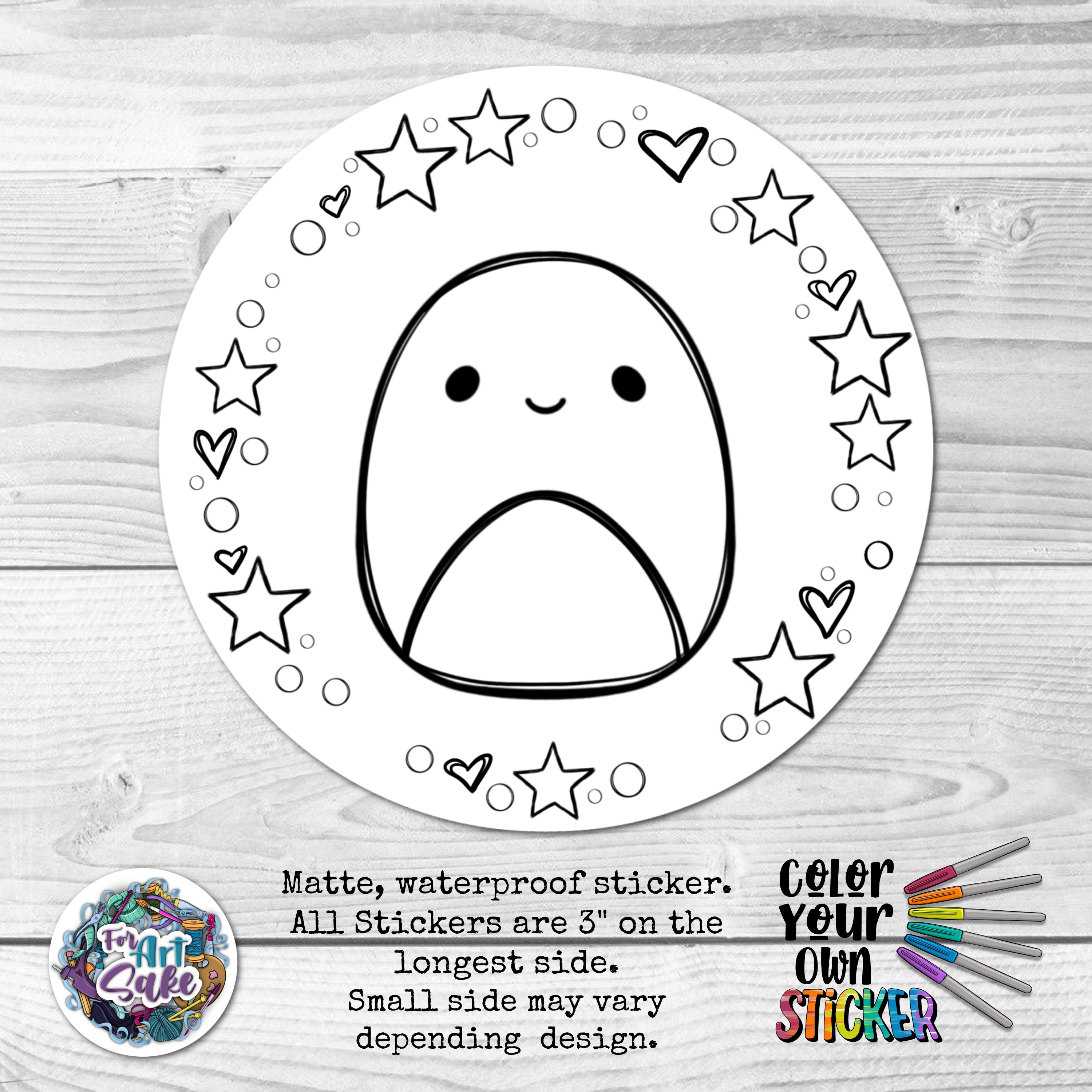 Squishy CYO Stickers