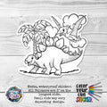Stegosaurus CYO Sticker