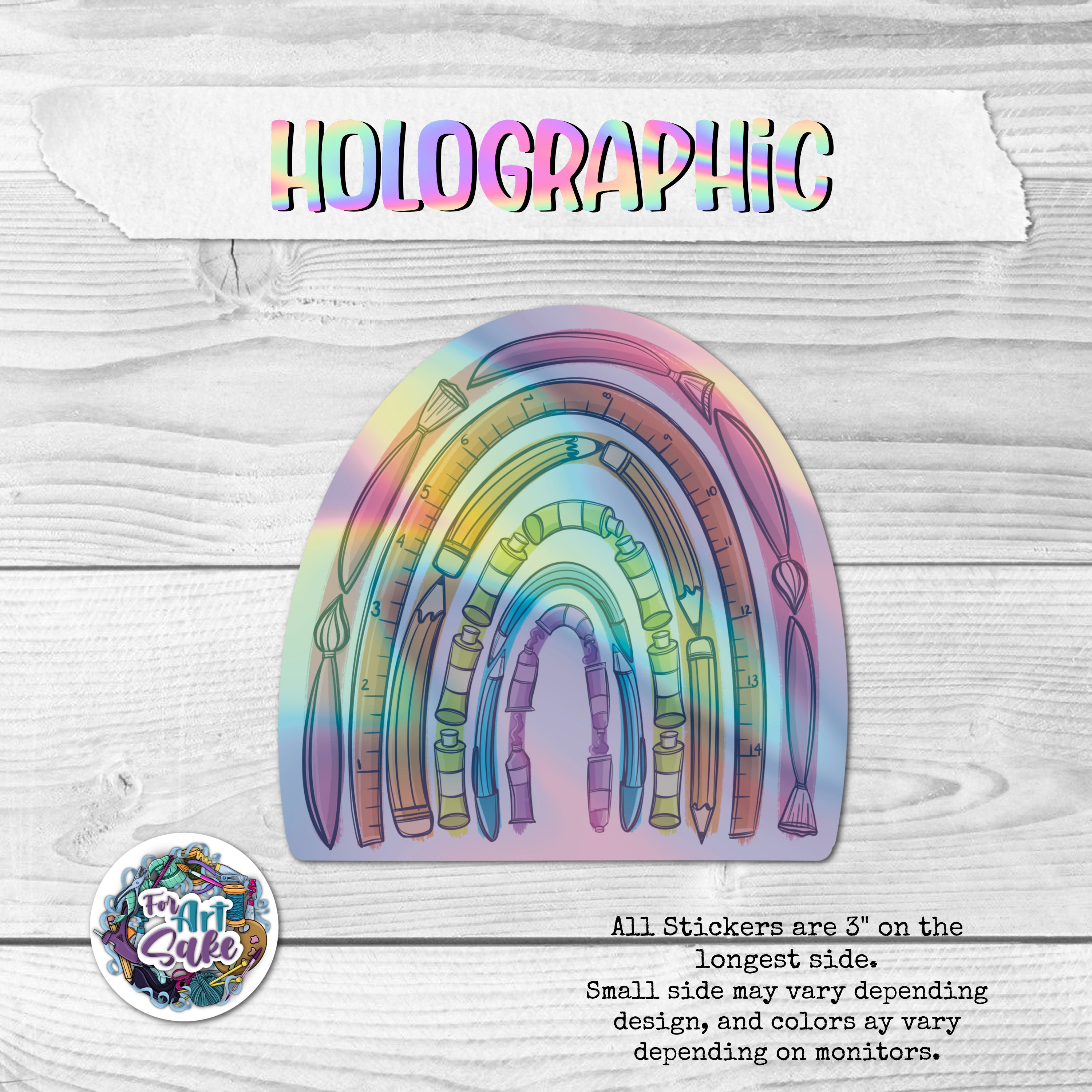Holographic Rainbow Supplies