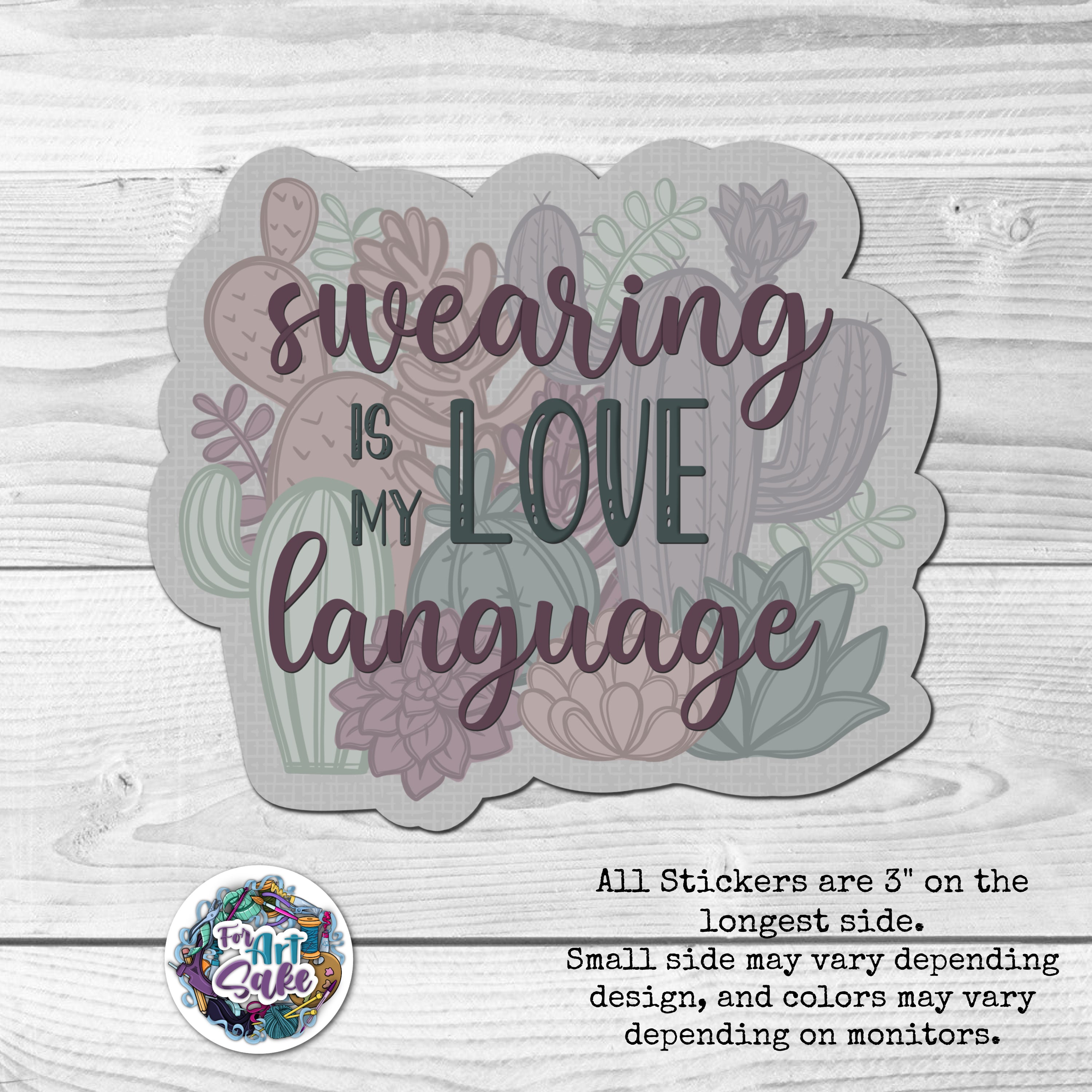 Swearing is my Love Language