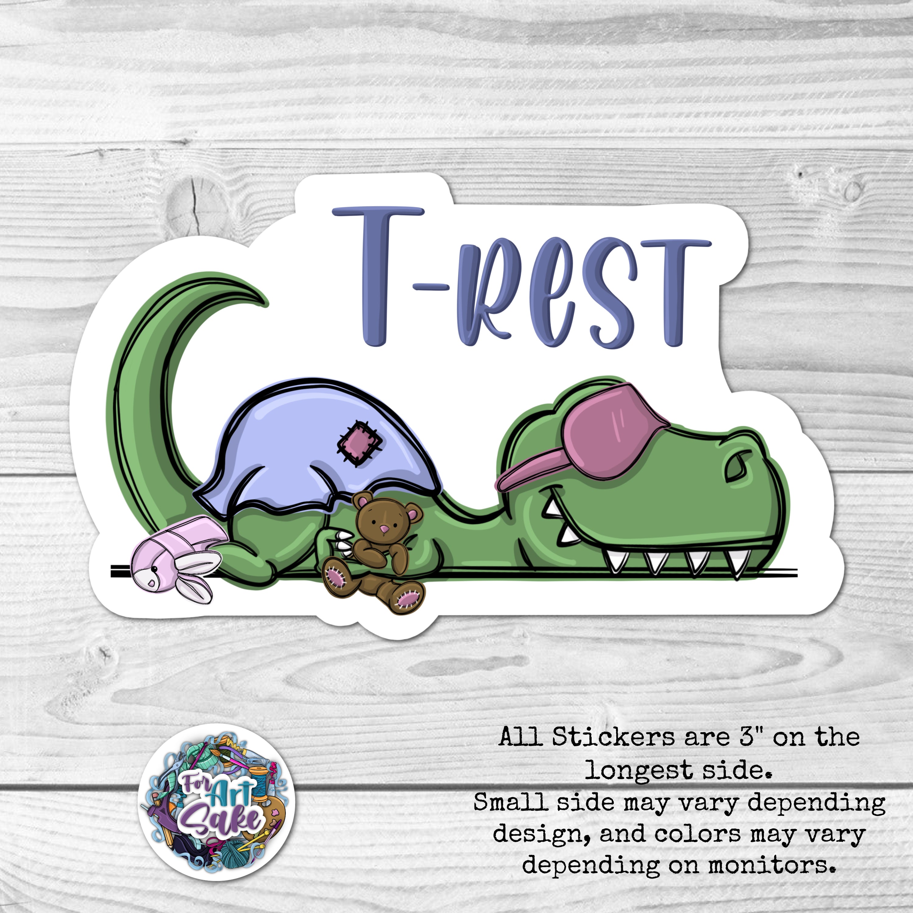 T-Rest: A T-Rex Pun